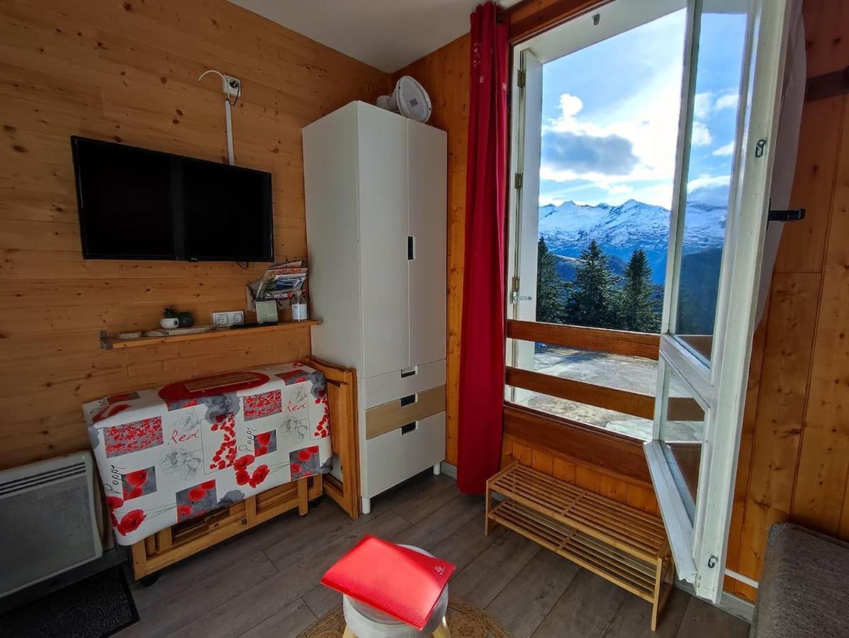 Appartement Le Petit Nid Rouge à Ustou Extérieur photo